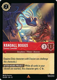 Randall Boggs - Envious Coworker (123/204) - Attack of the Vine Cold Foil