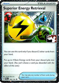 Superior Energy Retrieval (Cosmos Holo) (189/193)  - Prize Pack Series Cards Holofoil