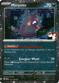 Morpeko (Cosmos Holo) (121/182)  - Prize Pack Series Cards Holofoil