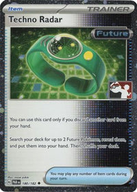 Techno Radar (Cosmos Holo) (180/182)  - Prize Pack Series Cards Holofoil