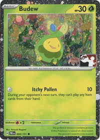 Budew (Cosmos Holo) (4/131)  - Prize Pack Series Cards Holofoil