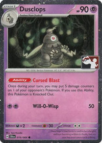 Dusclops (Cosmos Holo) (19/064)  - Prize Pack Series Cards Holofoil