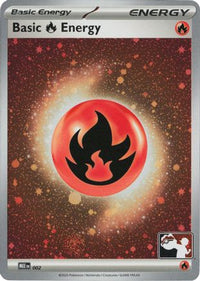 Basic Fire Energy MEE (Cosmos Holo) (2) - Prize Pack Series Cards Holofoil