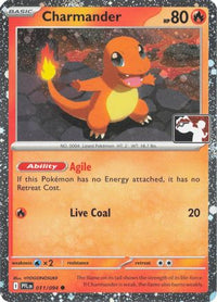 Charmander (Cosmos Holo) (11/094)  - Prize Pack Series Cards Holofoil
