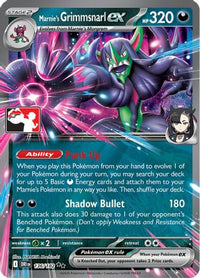 Marnie's Grimmsnarl ex (136/182)  - Prize Pack Series Cards Holofoil