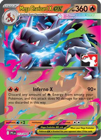 Mega Charizard X ex (13/094)  - Prize Pack Series Cards Holofoil