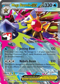 Mega Starmie ex (21/088)  - Prize Pack Series Cards Holofoil