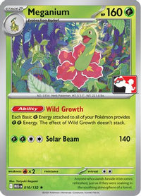 Meganium (10/132)  - Prize Pack Series Cards
