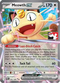 Meowth ex (62/088)  - Prize Pack Series Cards Holofoil