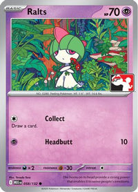 Ralts (58/132)  - Prize Pack Series Cards