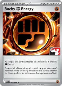Rocky Fighting Energy (87/088)  - Prize Pack Series Cards