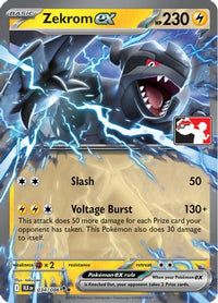 Zekrom ex (Right Stamp) (34/086)  - Prize Pack Series Cards Holofoil
