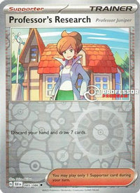 Professor's Research [Professor Juniper] (85/086)  - Professor Program Promos Reverse Holofoil