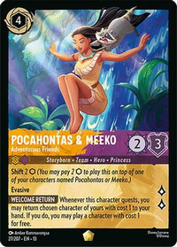 Pocahontas & Meeko - Adventurous Friends (27/204) - Attack of the Vine