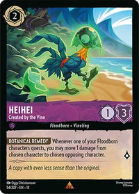 Heihei - Created by the Vine (54/204) - Attack of the Vine Cold Foil