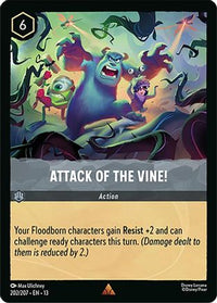 Attack of the Vine! (202/204) - Attack of the Vine Cold Foil