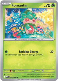 Fomantis (3/084)  - ME05 Pitch Black Reverse Holofoil