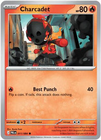 Charcadet (11/084) - ME05 Pitch Black Reverse Holofoil