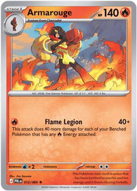 Armarouge (12/084)  - ME05 Pitch Black Reverse Holofoil
