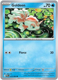 Goldeen (13/084)  - ME05 Pitch Black Reverse Holofoil