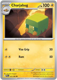 Charjabug (25/084) - ME05 Pitch Black Reverse Holofoil