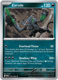 Zarude (56/084) - ME05 Pitch Black Holofoil