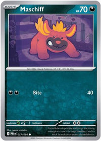 Maschiff (57/084) - ME05 Pitch Black Reverse Holofoil
