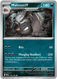 Mabosstiff (58/084) - ME05 Pitch Black Reverse Holofoil