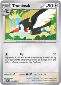 Trumbeak (67/084) - ME05 Pitch Black Reverse Holofoil