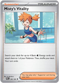 Misty's Vitality (80/084)  - ME05 Pitch Black Reverse Holofoil