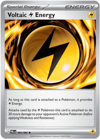 Voltaic Lightning Energy (84/084) - ME05 Pitch Black Reverse Holofoil