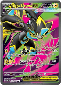 Mega Zeraora ex (98/084)  - ME05 Pitch Black Holofoil