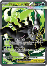 Mega Darkrai ex (101/084)  - ME05 Pitch Black Holofoil