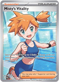 Misty's Vitality (111/084)  - ME05 Pitch Black Holofoil
