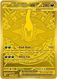 Mega Darkrai ex (120/084)  - ME05 Pitch Black Holofoil