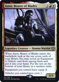 Astor, porteur de lames [Promotions avant-première de Dominaria United] 