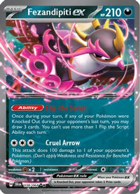 Fezandipiti ex (Starless Foil) (38/064)  - Deck Exclusives Holofoil