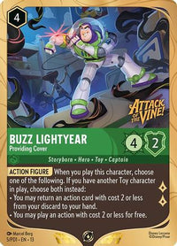 Buzz Lightyear - Providing Cover (5) - Disney Lorcana Promo Cards Holofoil