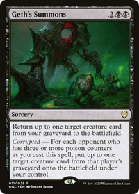 Invocation de Geth [Phyrexia : Tous seront un seul commandant] 
