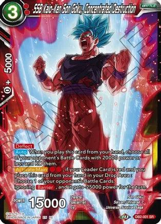 SSB Kaio-Ken Son Goku, Concentrated Destruction (DB2-001) [Mythic Booster] - POKÉ JEUX