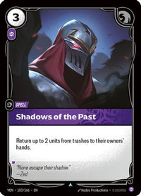 Shadows of the Past (103/166) - Vendetta Foil