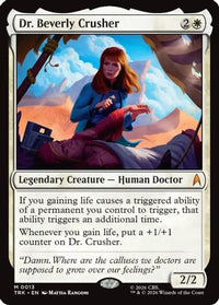 Dr. Beverly Crusher (TRK-013) - Star Trek Foil