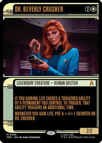 Dr. Beverly Crusher (Showcase) (TRK-366) - Star Trek Foil