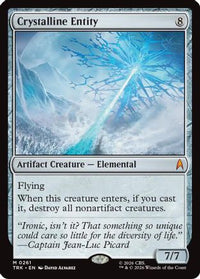 Crystalline Entity (TRK-261) - Star Trek Foil