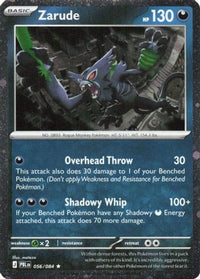 Zarude (Cosmos Holo) (56/084)  - Blister Exclusives Holofoil