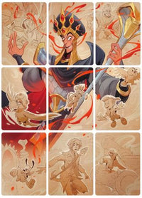 Reign of Jafar Puzzle Insert (Set of 9) (Version 2 of 2)  - Reign of Jafar