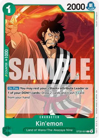 Kin'emon (ST32-001) - Starter Deck 32: GREEN Roronoa Zoro