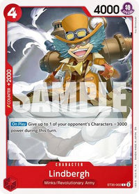 Lindbergh (ST35-002) - Starter Deck 35: RED/BLACK Sabo