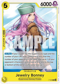 Jewelry Bonney (P-085) - Starter Deck 36: YELLOW Eustass”Captain”Kid