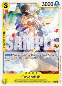 Cavendish (ST36-001) - Starter Deck 36: YELLOW Eustass”Captain”Kid